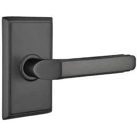 EmtekEmtek Milano Lever With Rectangular Rosette in 