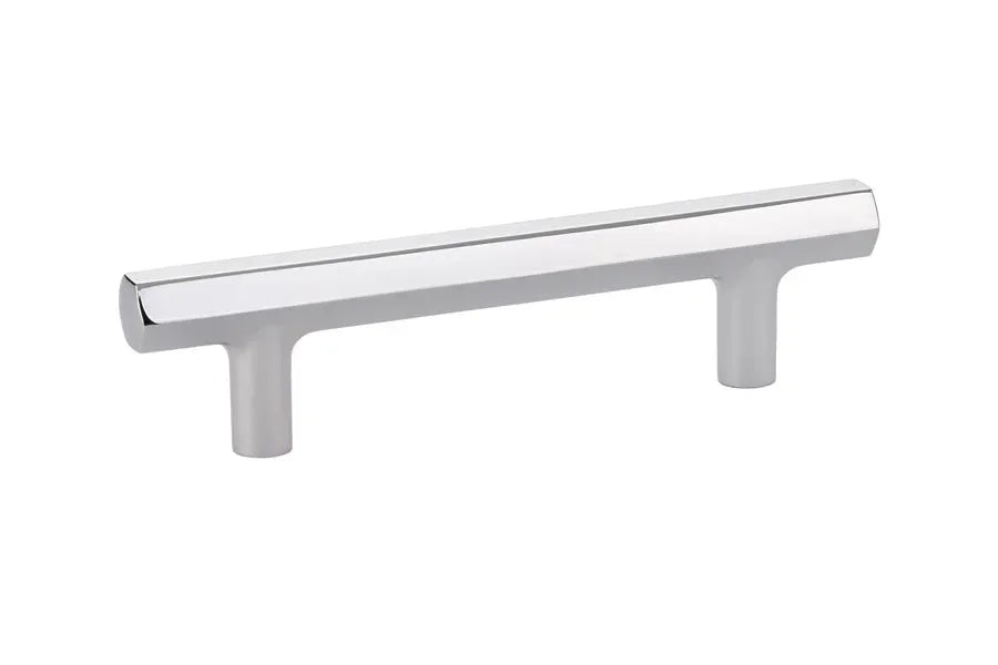 The Emtek Mod Hex Pull 5" Center-to-Center in Polished Chrome finish