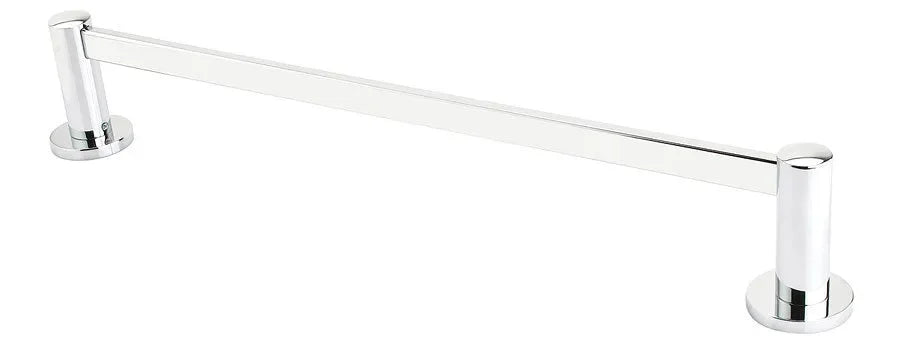 EmtekEmtek Modern Brass Towel Bar with Small Disc Rosette in 