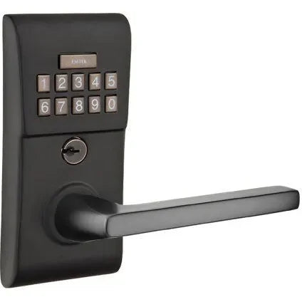 EmtekEmtek Modern Electronic Keypad Leverset with Helios Lever in 
