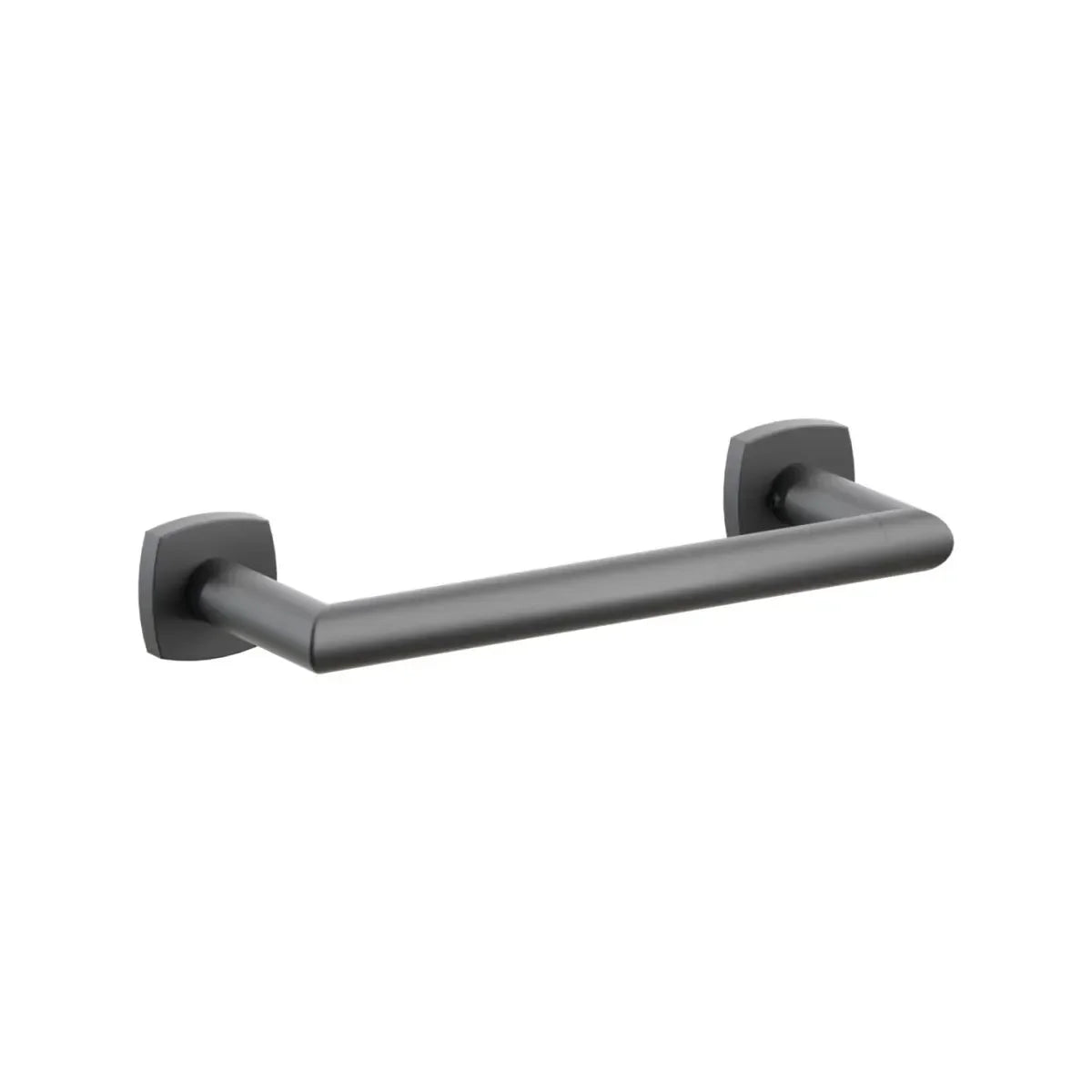 EmtekEmtek Modern Tubular Towel Bar with Soft Square Rosette in 