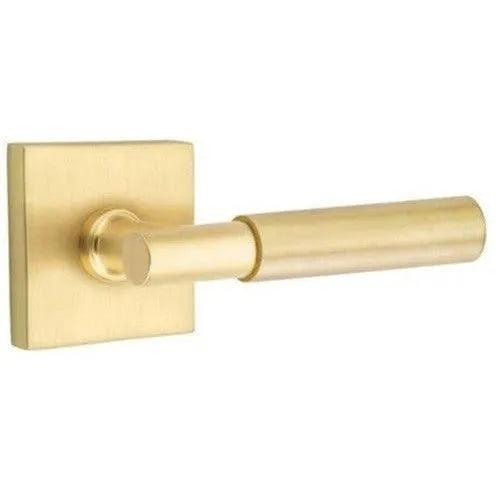 Emtek Myles Lever With Square Rosette in finish