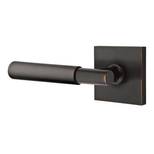 Emtek Myles Lever With Square Rosette in finish