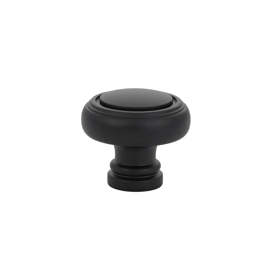 Emtek Norwich Cabinet Knob Flat Black