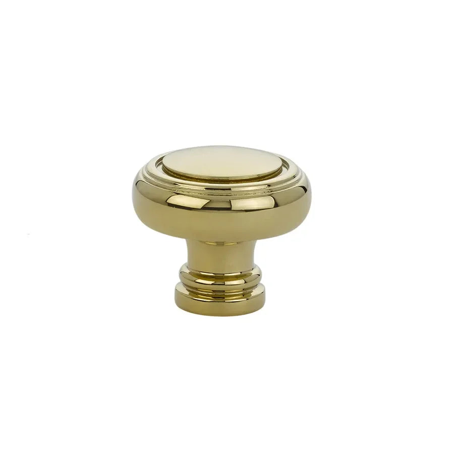 Emtek Norwich Cabinet Knob Polished Brass