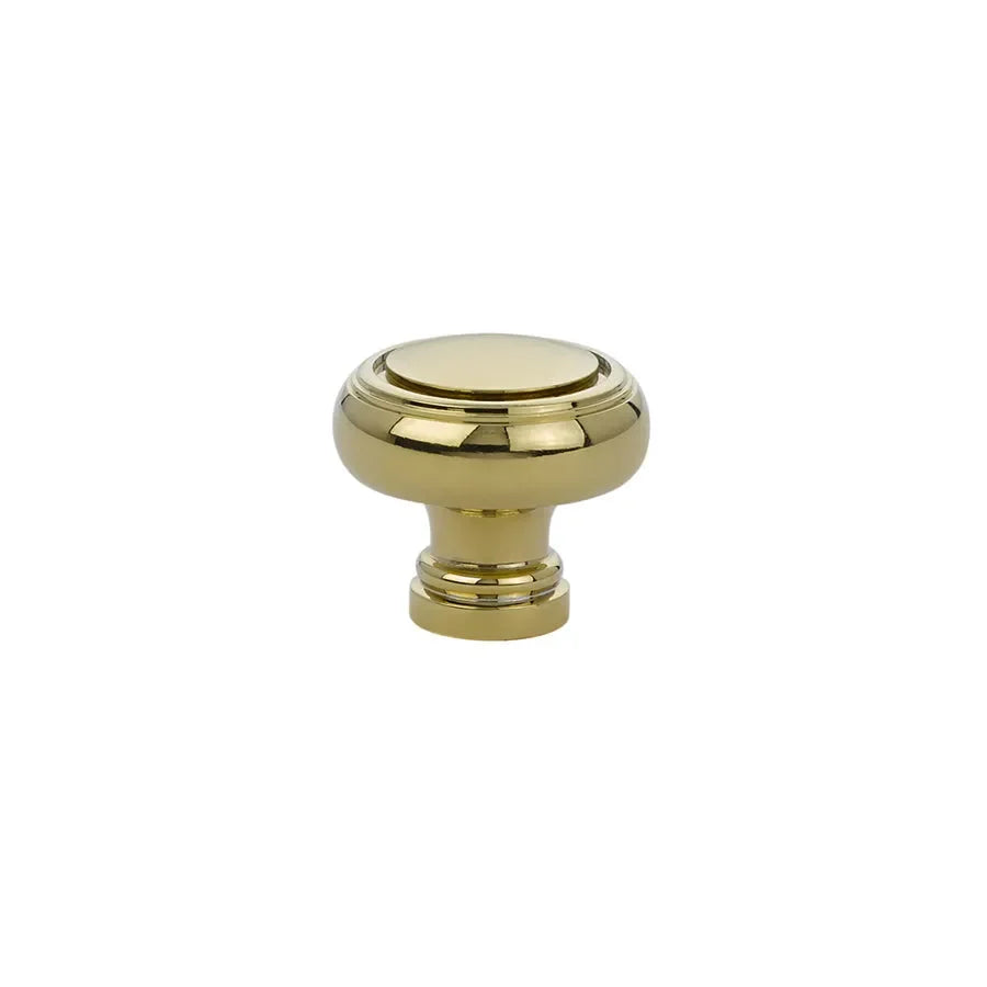 Emtek Norwich Cabinet Knob Polished Brass