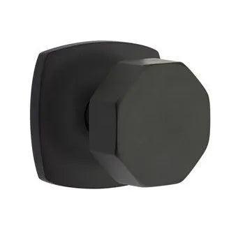 EmtekEmtek Octagon Knob with Urban Modern Rosette in 
