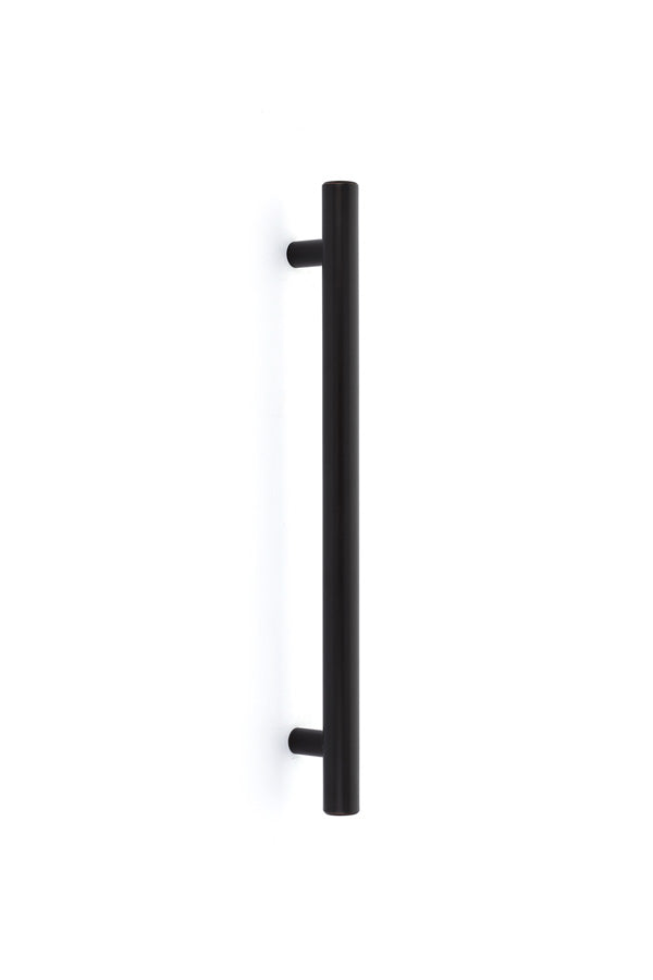 The Emtek Bar Appliance Pull, 12" Center to Center in Oil Rubbed Bronze finish