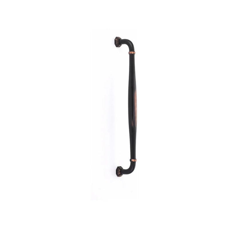 The Emtek Blythe Appliance Pull, 12" Center to Center in Oil Rubbed Bronze finish