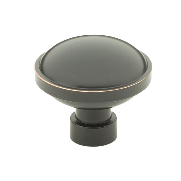 The Emtek Brandt Cabinet Knob, 1 3/4" in Oil Rubbed Bronze finish