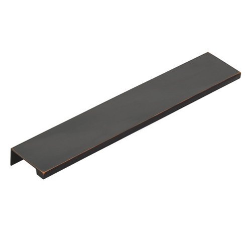 The Emtek Cabinet Edge Pull, 6" Center to Center in Oil Rubbed Bronze finish