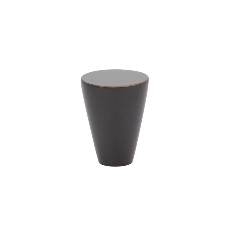 Emtek Cone Cabinet Knob, 1" in Oil Rubbed Bronze finish