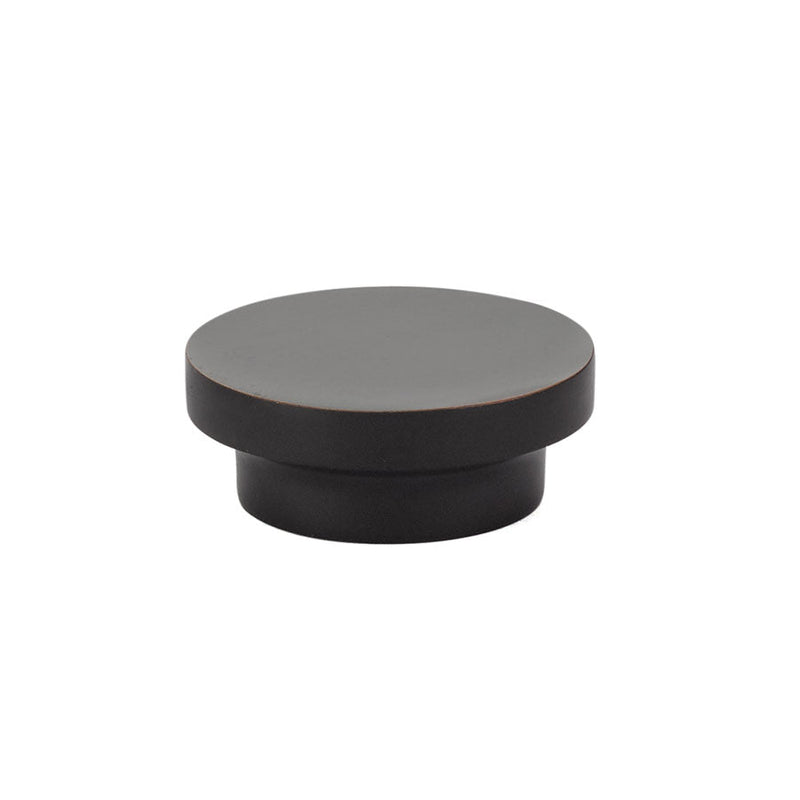 The Emtek District Cabinet Knob, 1 5/8" in Oil Rubbed Bronze finish