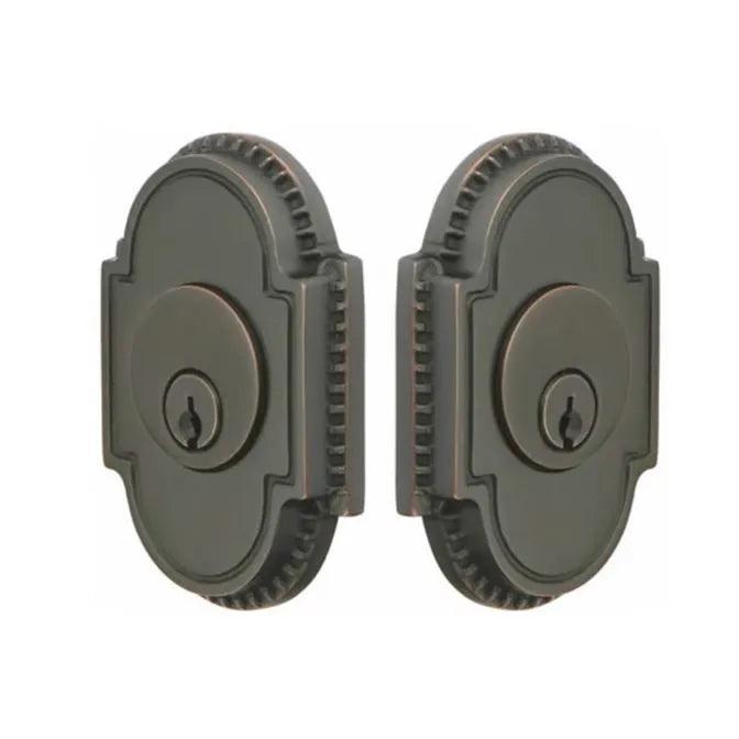 Emtek Single Cylinder Knoxville Keyed Deadbolt in Oil Rubbed Bronze finish