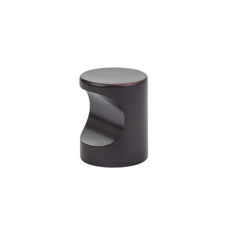 Emtek Finger Cabinet Pull, 1" in Oil Rubbed Bronze finish