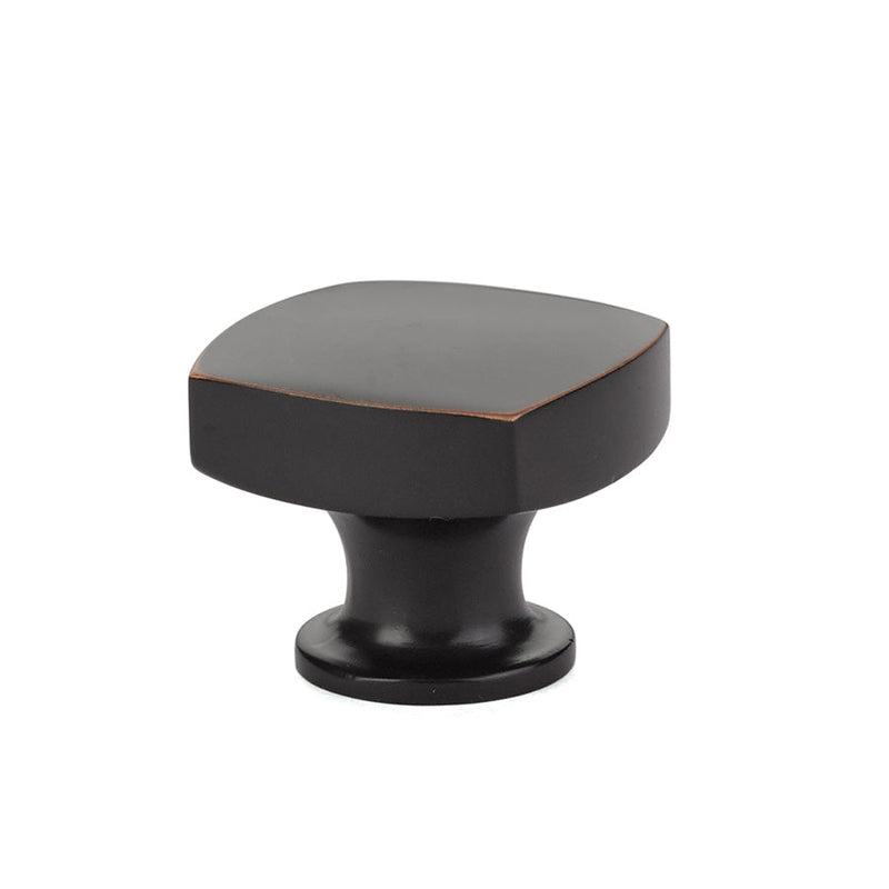 The Emtek Freestone Cabinet Knob, 1 1/2" in Oil Rubbed Bronze finish