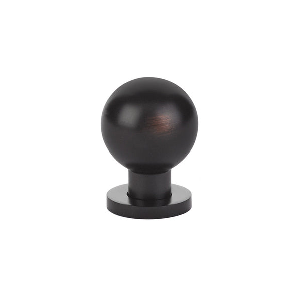 Emtek Globe Cabinet Knob in Oil Rubbed Bronze finish