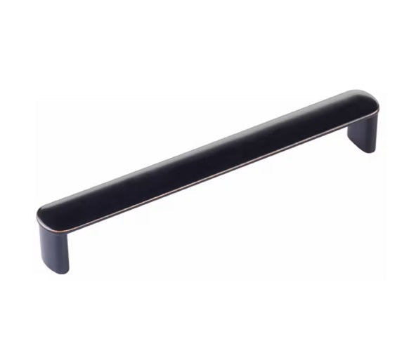 The Emtek Habitat Cabinet Pull in Oil Rubbed Bronze finish