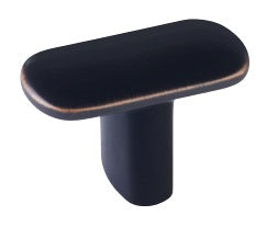 The Emtek Habitat T-Knob in Oil Rubbed Bronze finish