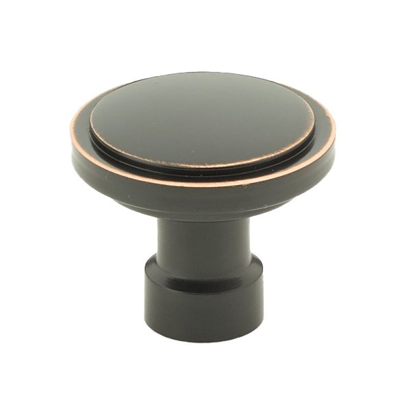 The Emtek Haydon Cabinet Knob, 1 3/4" in Oil Rubbed Bronze finish