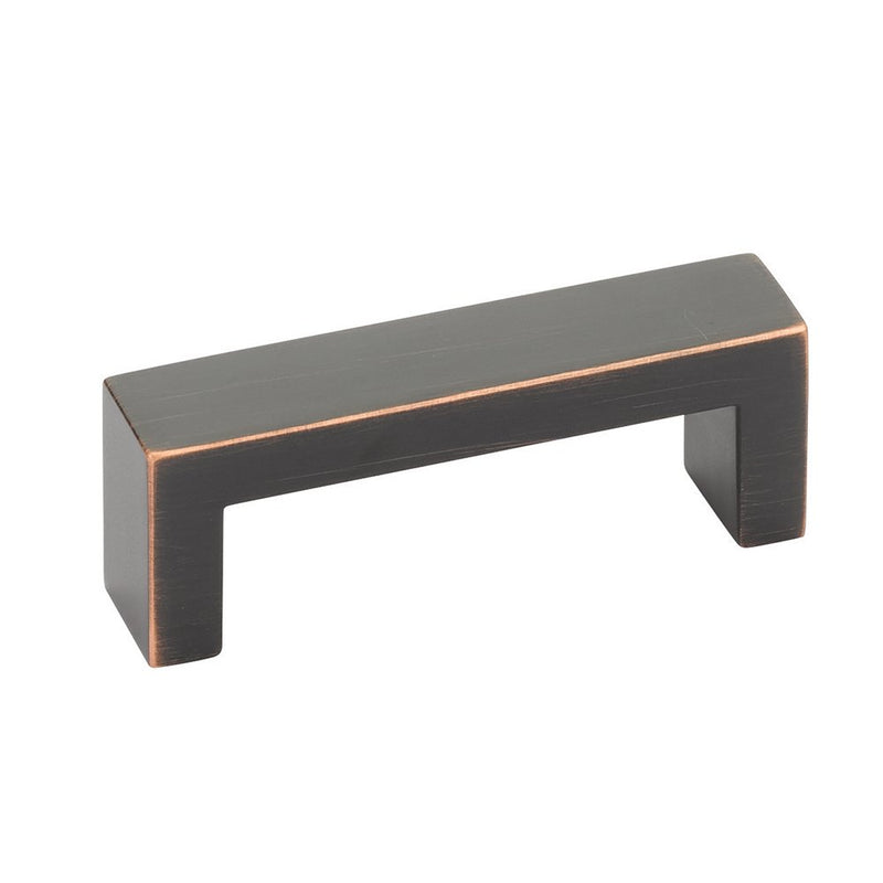 The Emtek Keaton Cabinet Pull in Oil Rubbed Bronze finish