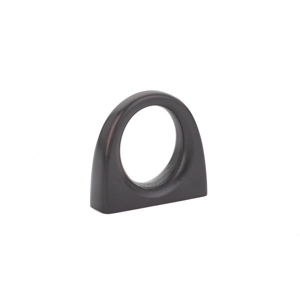 The Emtek Ring Cabinet Knob in Oil Rubbed Bronze finish