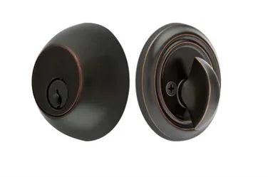 Emtek Single Cylinder Regular Keyed Deadbolt in Oil Rubbed Bronze finish