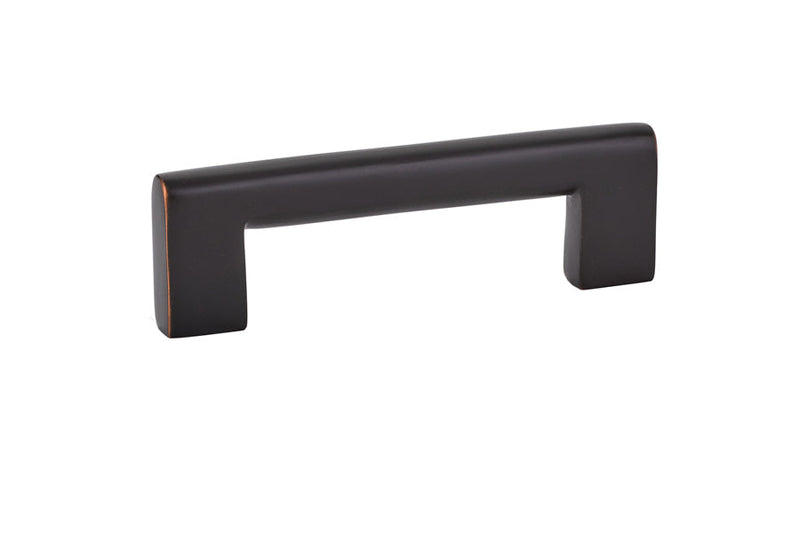 The Emtek Trail Cabinet Pull in Oil Rubbed Bronze finish