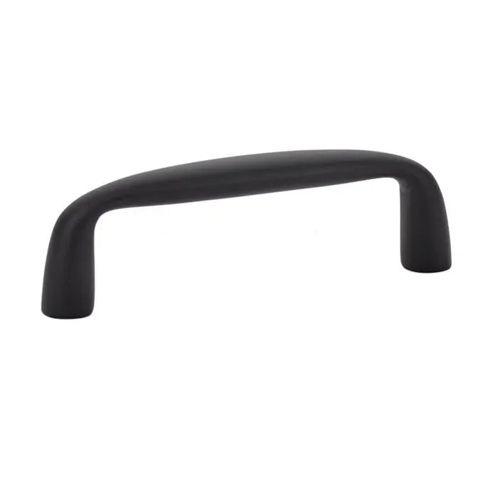 Emtek Orbit Cabinet Pull, 3" Center to Center in Flat Black finish