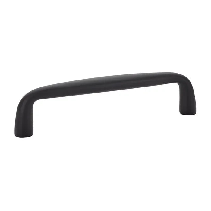 Emtek Orbit Cabinet Pull, 4" Center to Center in Flat Black finish