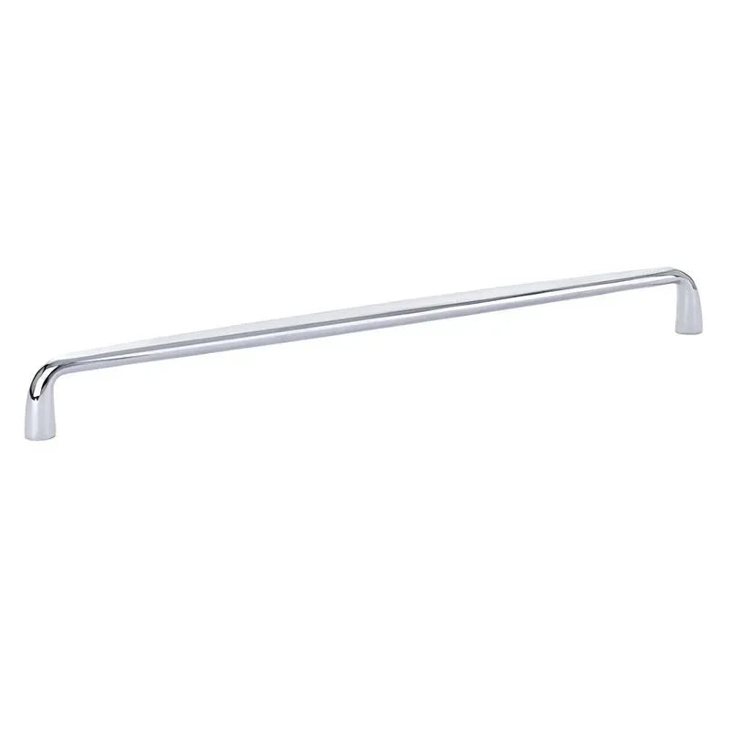 The Emtek Orbit Cabinet Pull, 10" Center to Center in Polished Chrome finish