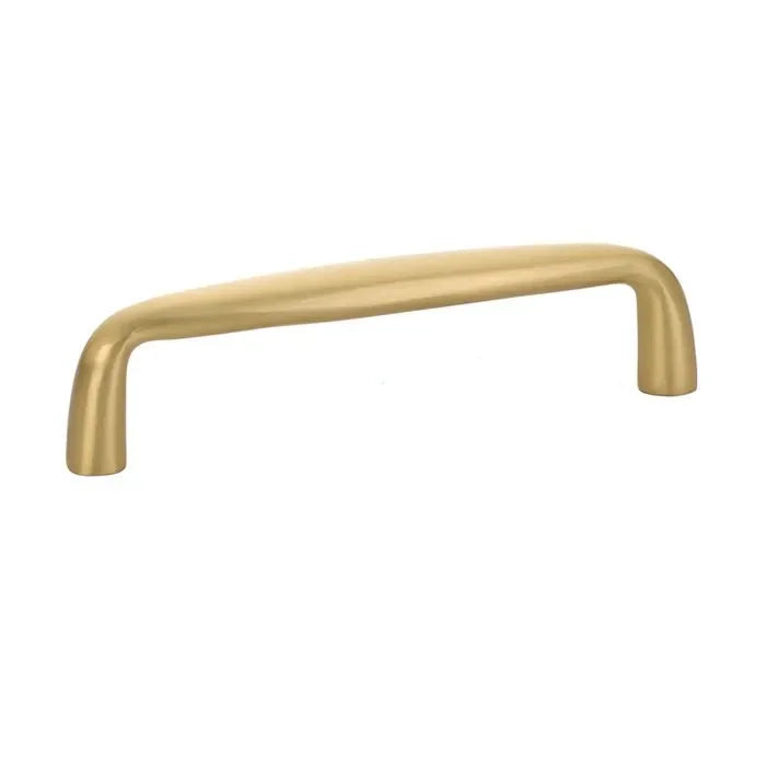 Emtek Orbit Cabinet Pull, 4" Center to Center in Satin Brass finish