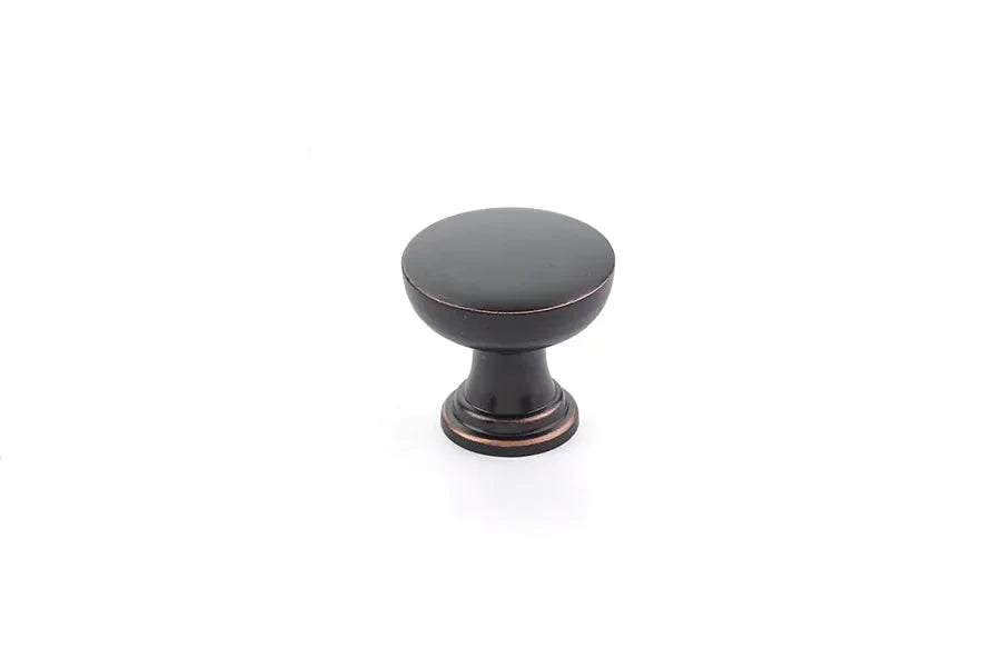 The Emtek Overland Cabinet Knob, 1 1/4" in Oil Rubbed Bronze finish