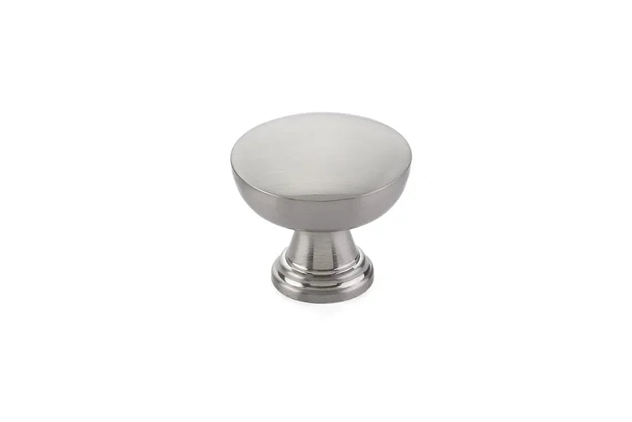 The Emtek Overland Cabinet Knob, 1 3/4" in Satin Nickel finish