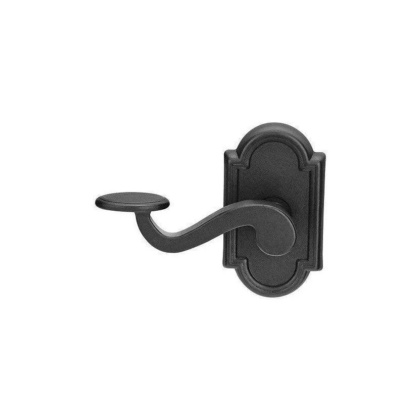 Emtek Padua Lever With #11 Rosette Flat Black Bronze Patina