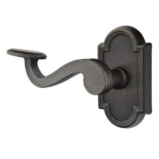 Emtek Padua Lever With #11 Rosette Medium Bronze Patina