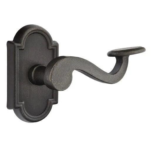 Emtek Padua Lever With #11 Rosette Medium Bronze Patina