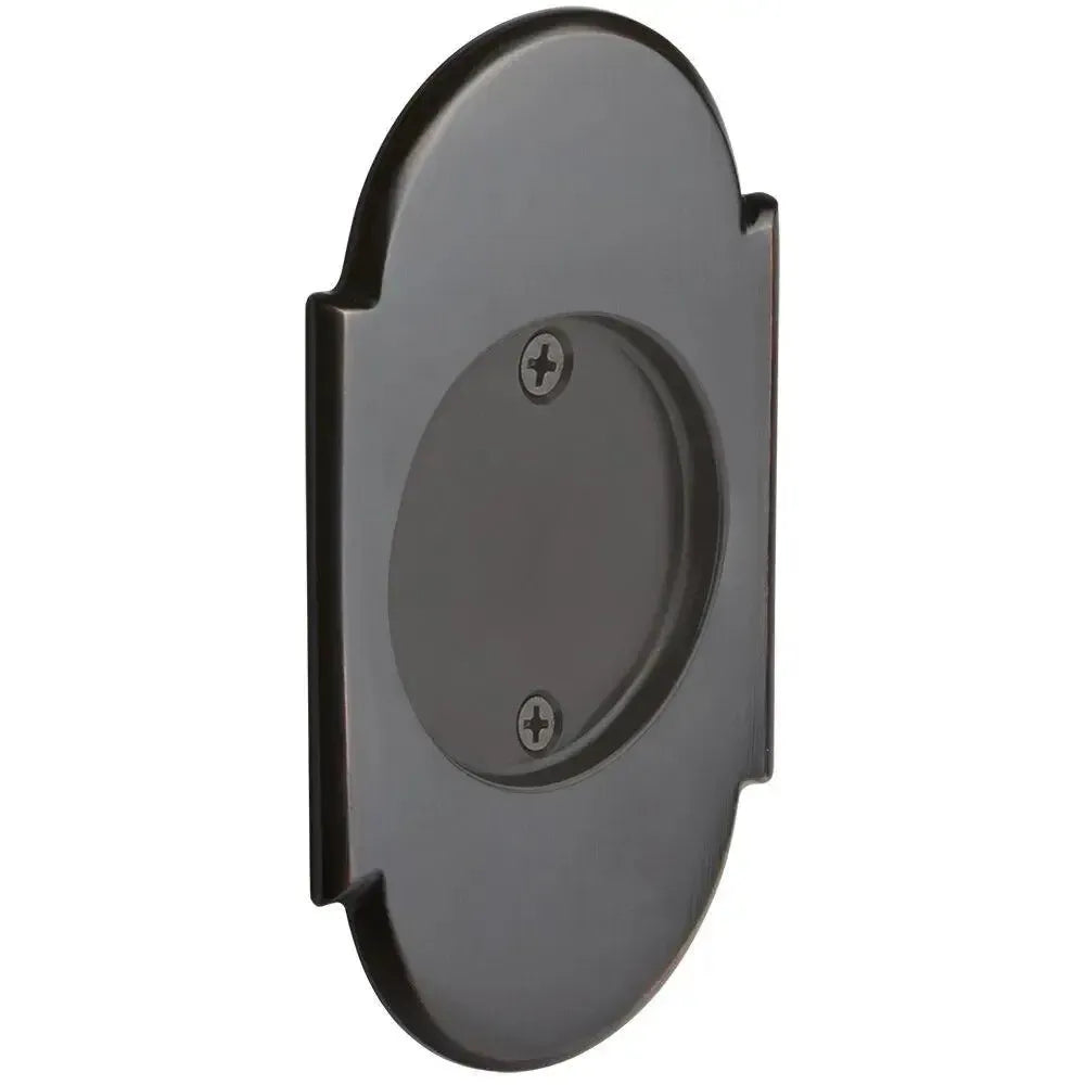 Emtek Passage #8 Pocket Door Tubular Lock in Oil Rubbed Bronze finish