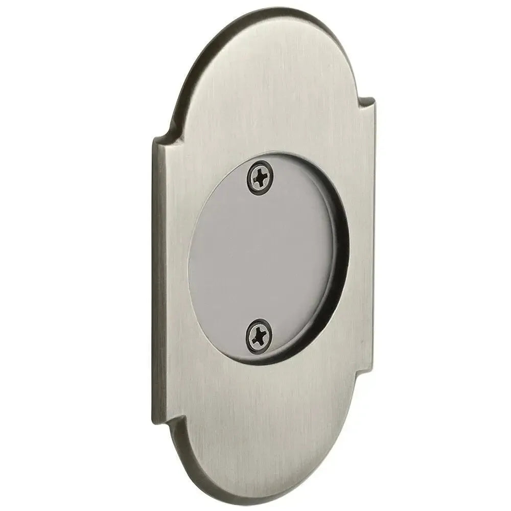 Emtek Passage #8 Pocket Door Tubular Lock in Pewter finish