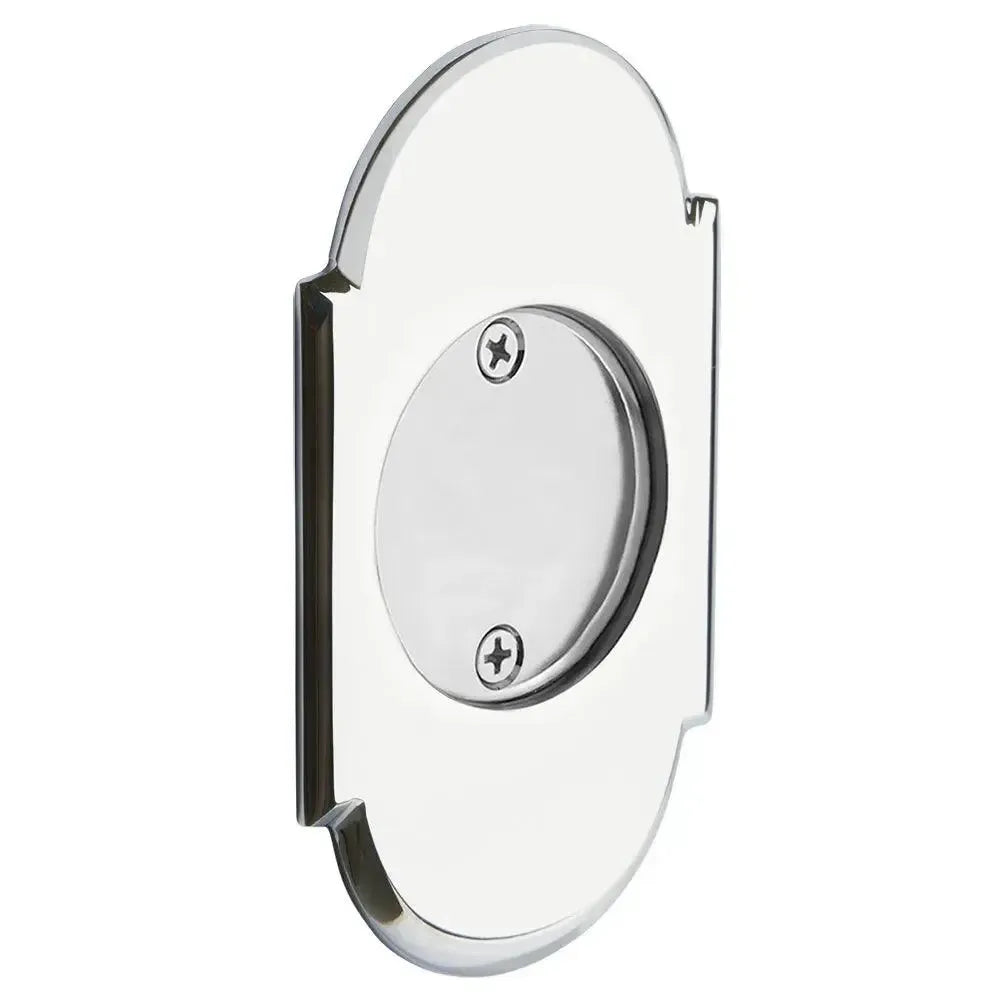 Emtek Passage #8 Pocket Door Tubular Lock in Polished Chrome finish