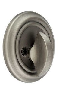 Emtek Regular Single Sided Deadbolt in Pewter finish