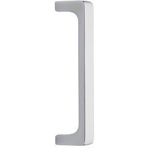 The Emtek 8" Baden Door Pull in Polished Chrome finish