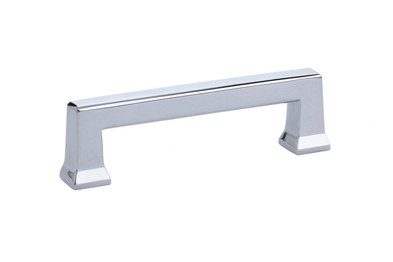 The Emtek Alexander Cabinet Pull, 3 1/2" Center to Center in Polished Chrome finish