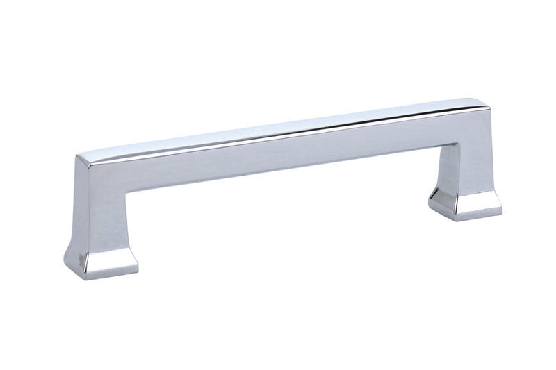 The Emtek Alexander Cabinet Pull, 4" Center to Center in Polished Chrome finish