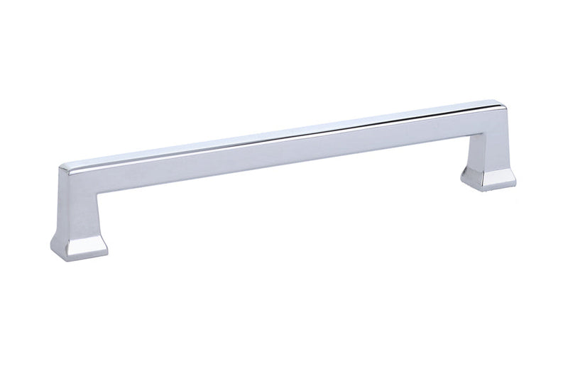 The Emtek Alexander Cabinet Pull, 6" Center to Center in Polished Chrome finish