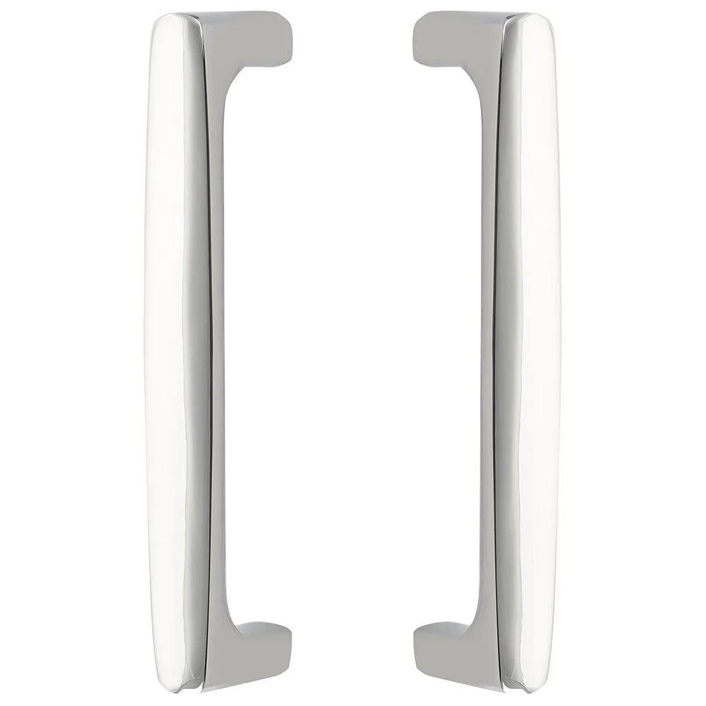The Emtek Back to Back Urban Modern Door Pull, 8" Center to Center in Polished Chrome finish