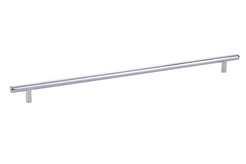 The Emtek Bar Cabinet Pull, 16" Center to Center in Polished Chrome finish