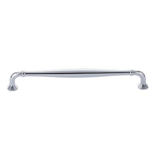 The Emtek Blythe Appliance Pull, 12" Center to Center in Polished Chrome finish