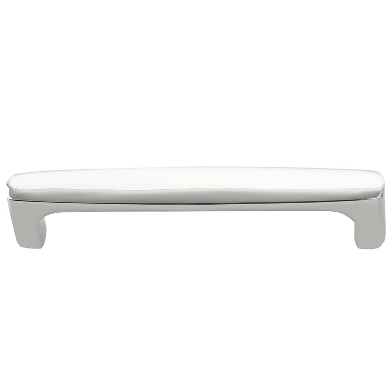 The Emtek Concealed Surface Mount Urban Modern Door Pull, 8" Center to Center in Polished Chrome finish