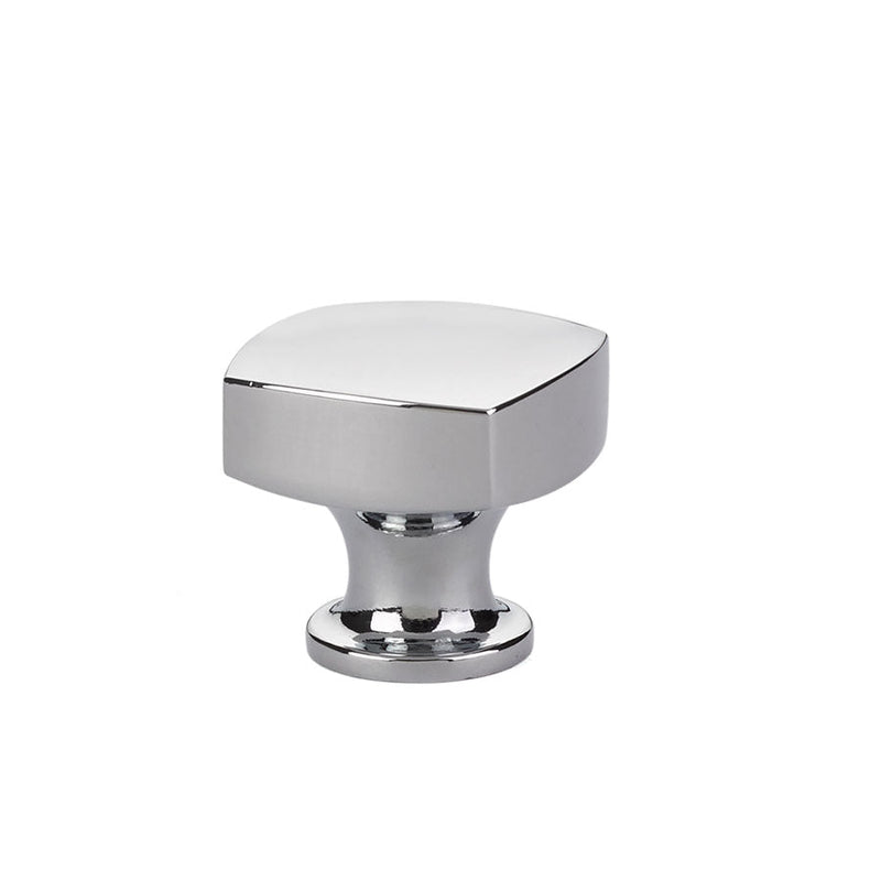 The Emtek Freestone Cabinet Knob, 1 1/4" in Polished Chrome finish